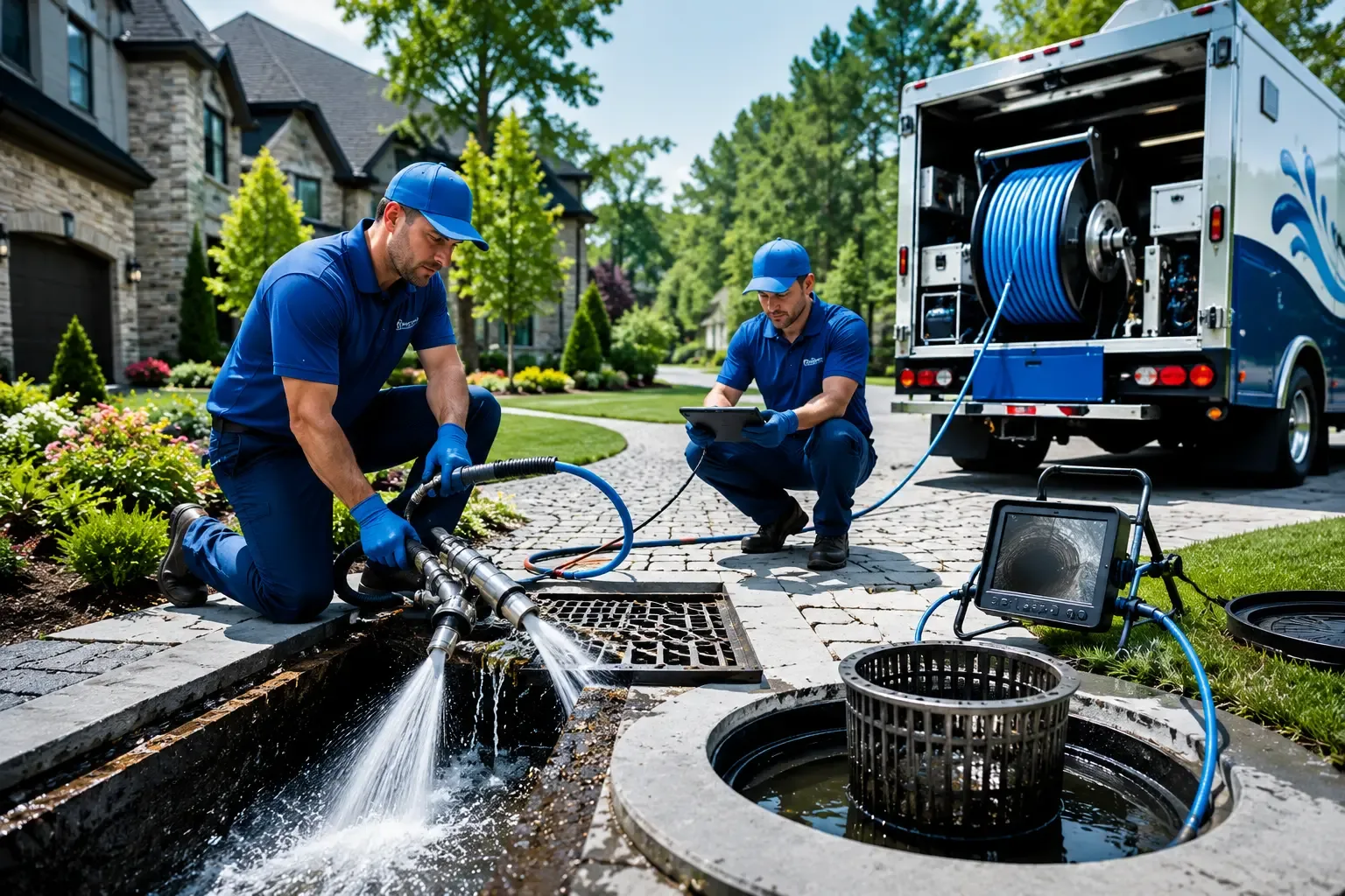 Local outdoor drain cleaning professionals in Perrysville, IN