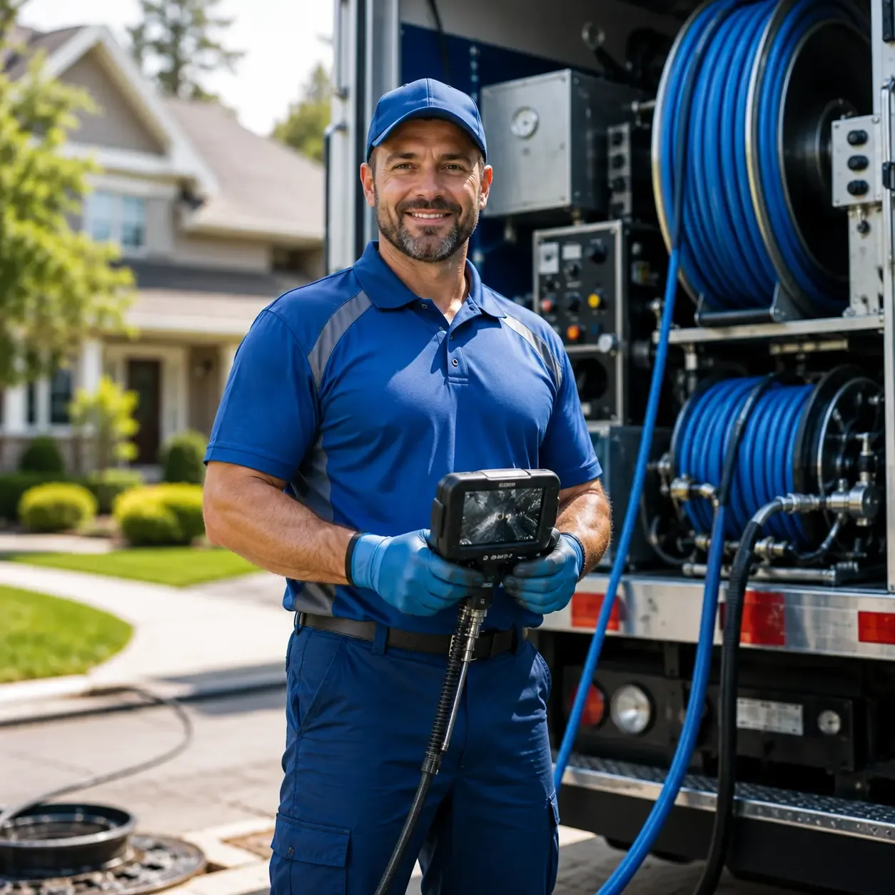 Local outdoor drain cleaning specialists in Perrysville, IN